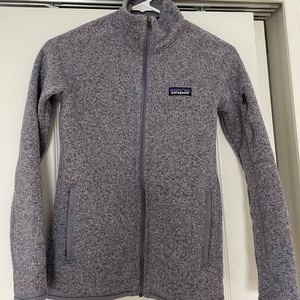 XXS Patagonia Better Sweater full zip jacket. Hazy purple. Slim fit. Super warm